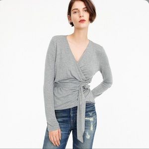 JCrew Wrap Top